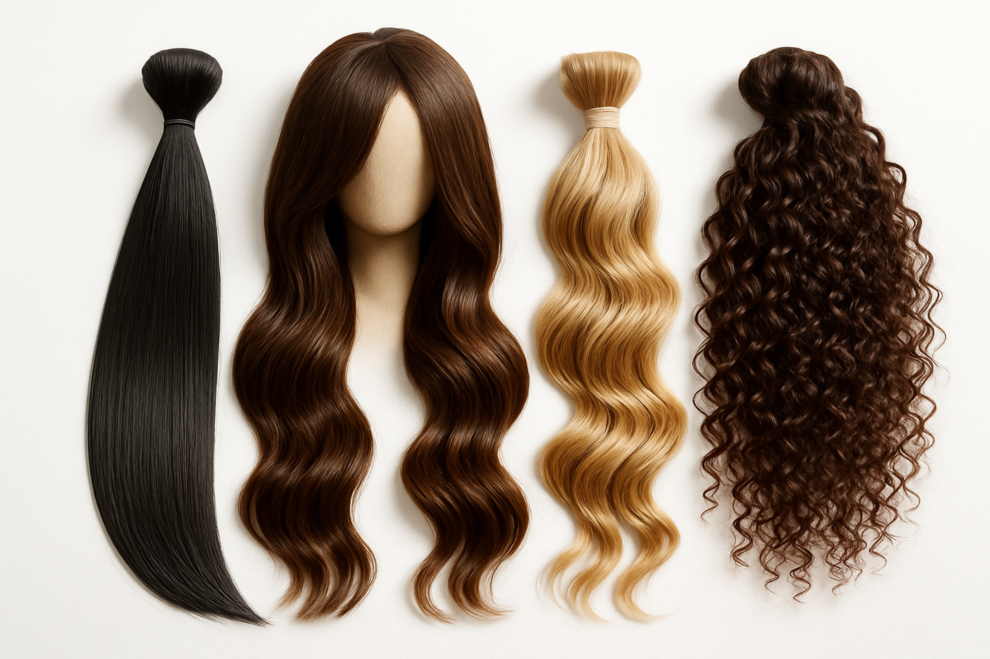100% natural human hair